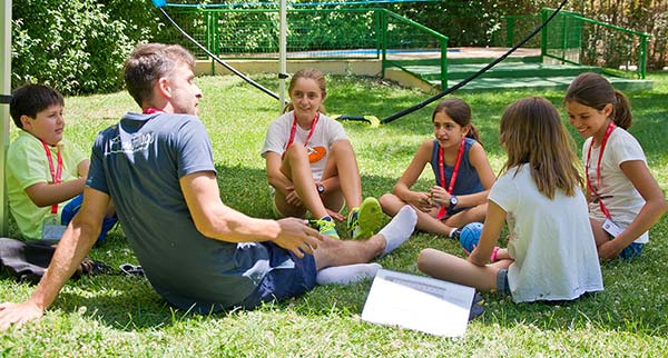 Campamento de verano en inglés, sesión 1 to 5